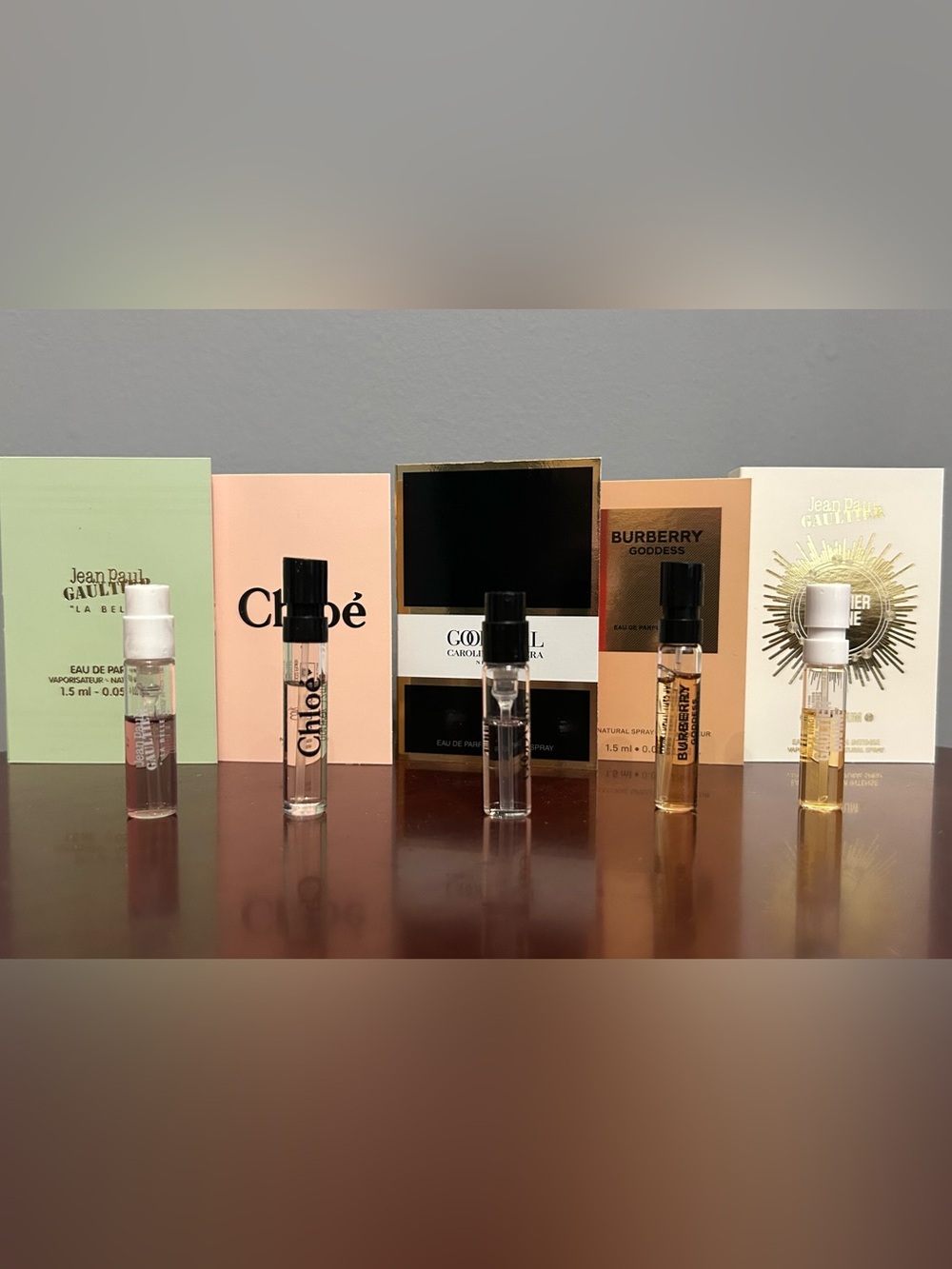 Lot of 5 Women’s Perfume Samples